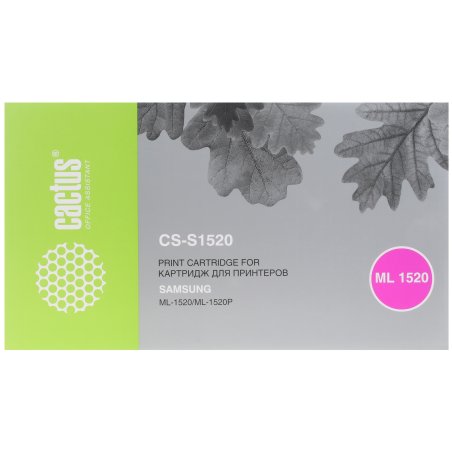 Картридж лазерный Cactus CS-S1520 (ML-1520) черный (3000 стр.) для SAMSUNG ML-1520