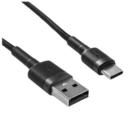 Кабель Baseus Cafule 2m Gray/Black (CATKLF-CG1)