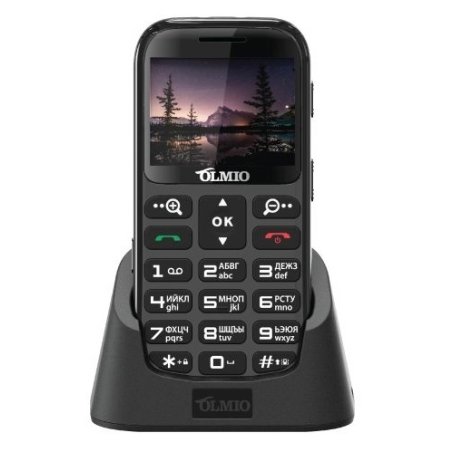 Мобильный телефон OLMIO C37 черный