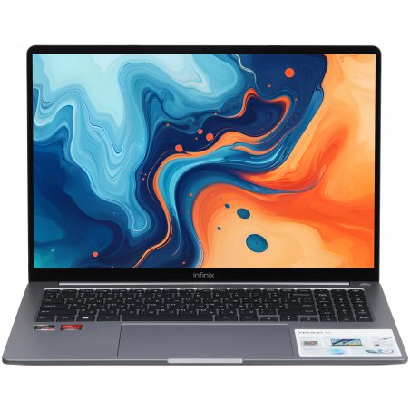 Ноутбук Infinix Xbook B16 BL61A7H/16"/IPS/AMD Ryzen 7 7735HS/16/512Gb SSD/AMD Radeon 660M/Windows 11 Home/серый/1.48kg