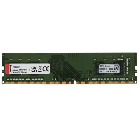 Оперативная память Kingston ValueRAM, DDR4, 8Gb (1x8Gb), 3200MHz, CL22, DIMM