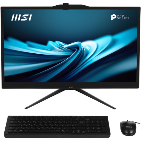 Моноблок MSI Pro AP222T 14M-457XRU 21.5" Full HD Touch i5 14400 (2.5) 16Gb SSD 512Gb UHDG 730 CR без ОС 2xGbitEth WiFi BT 120W клавиатура мышь Cam черный 1920x1080 (9S6-AC0141-457)