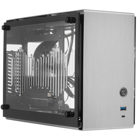 Компьютерный корпус ZALMAN MINITOWER MITX W/O PSU M2 MINI серебристый