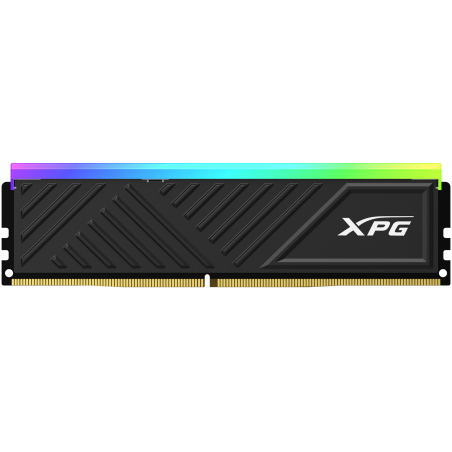 Оперативная память XPG Spectrix D35G RGb, 8Gb (1x8GB), DDR4, 3200MHz, CL16, DIMM, с радиатором, черный, RGb