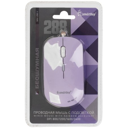 Мышь проводная Smartbuy (SBM-288-K) черный