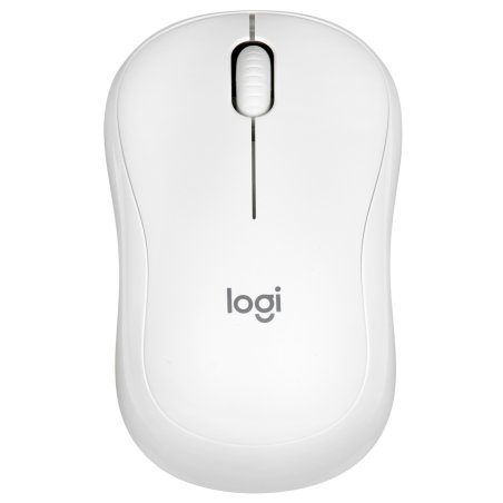 Мышь беспроводная Logitech M240 SILENT белый, 4000 dpi, Bluetooth, кнопки - 3