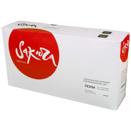 Картридж лазерный Sakura CE343A для HP LJ 700/775, пурпурный, 16 000 к.