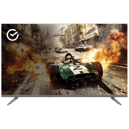 Телевизор Sber 43" SDX-43F3011 Салют ТВ Frameless серебристый LED 4K Ultra HD 60Hz Smart TV