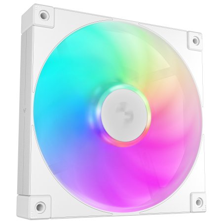 Вентилятор для корпуса DEEPCOOL FD14 ARGb белый, 140 мм, 1650 об/мин, 25.2 дБ, 4 pin
