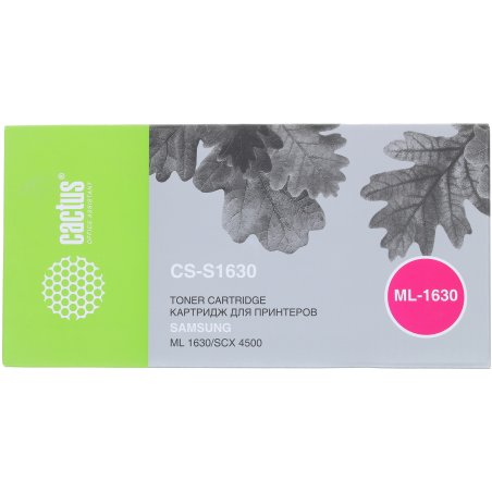 Картридж лазерный Cactus CS-S1630 (ML-1630) черный (2000стр.) для SAMSUNG ML-1630, SCX-4500