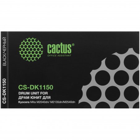 Блок фотобарабана Cactus CS-DK1150 ч/б:100000 стр. для Kyocera Mita M2040dn/M2135dn/M2540dn Kyocera