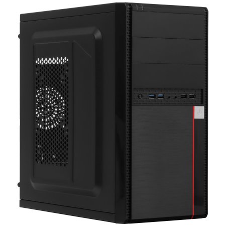 Компьютерный корпус ExeGate EX277439RUS Minitower MA-371X Black, mATX (без БП)