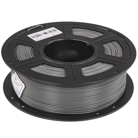 Филамент NVPrint PLA Meta Grey для 3D печати диаметр 1.75мм длина 330 метров масса 1 кг