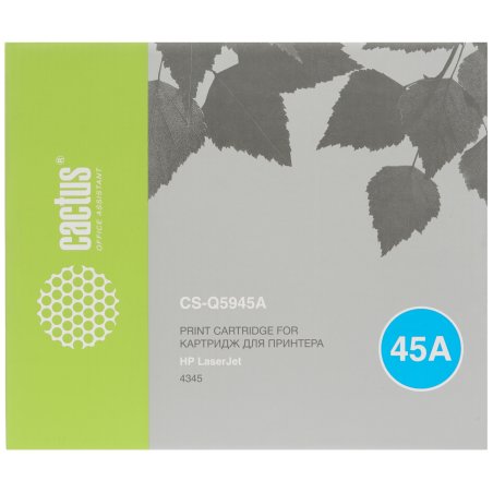 Картридж лазерный Cactus CS-Q5945A черный (18000 стр.) для HP 4345/4345MFP