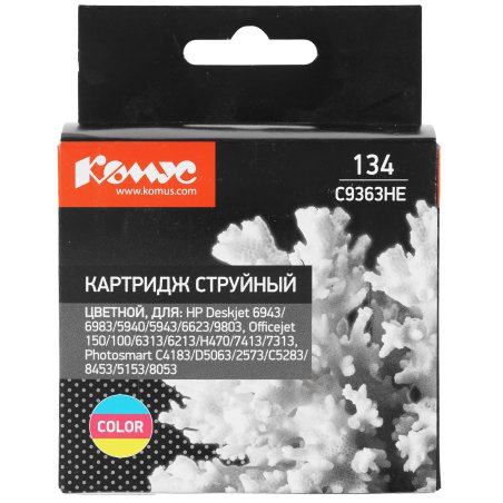 Картридж HP DJ 6543/5743/PS8153/8453 , №134 (Hi-Black) C9363HE, Color