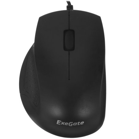 Мышь проводная ExeGate Professional Standard SH-9028 черный, 1000 dpi, USB, кнопки - 3