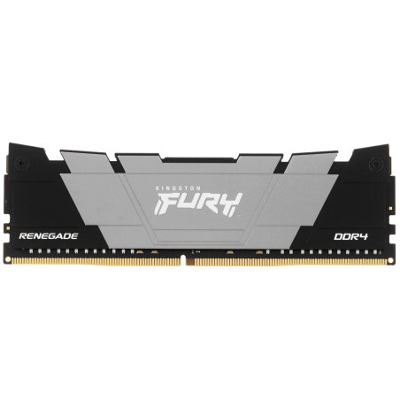 Оперативная память Kingston Fury Renegade, DDR4, 32Gb (1x32Gb), 3200MHz, CL16, DIMM, с радиатором, черный