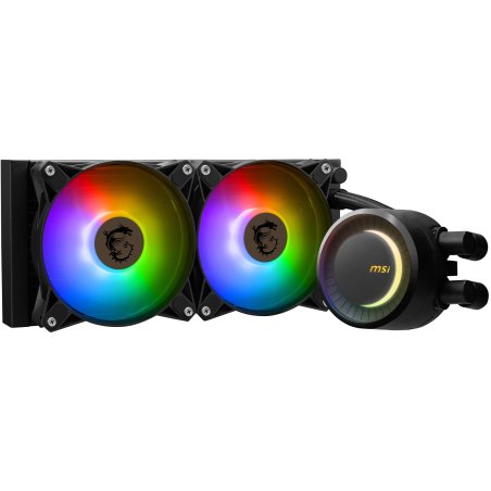 Жидкостная система охлаждения MSI MAG CORELIQUID E240 2x ARGb Fan, Color Box, LGA1700