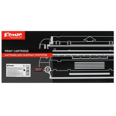 Картридж лазерный Hi-Black (HB-TK-3200) для Kyocera Ecosys P3260dn/M3860idn/M3860idnf, 40K