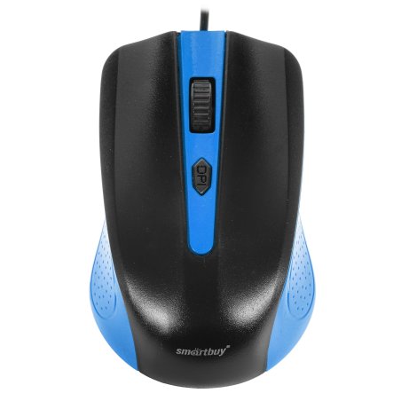 Мышь проводная Smartbuy ONE 352 сине-черная SBM-352-BK