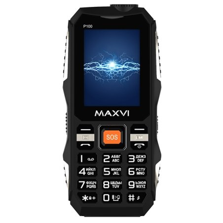Мобильный телефон Maxvi P110 черный