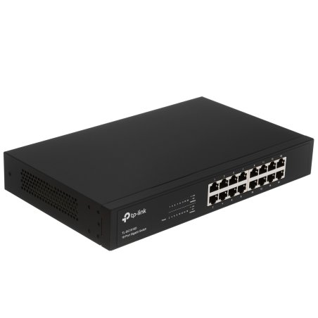 Коммутатор TP-Link SMB TL-SG1016D неуправляемый настольный/19U 16x10/100/1000BASE-T