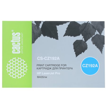 Картридж лазерный Cactus CS-CZ192A черный (12000 стр.) для HP LaserJet Pro M435nw (аналог CZ192A)