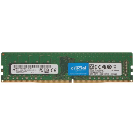 Оперативная память Crucial DDR4 SO-DIMM 16Gb CT16G4SFS832A PC4-25600, 3200MHz