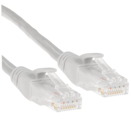 Патч-корд ExeGate UTP-RJ45-RJ45-5e-CU-0,3M-GY, UTP, cat.5e, 0.3м, медь, серый