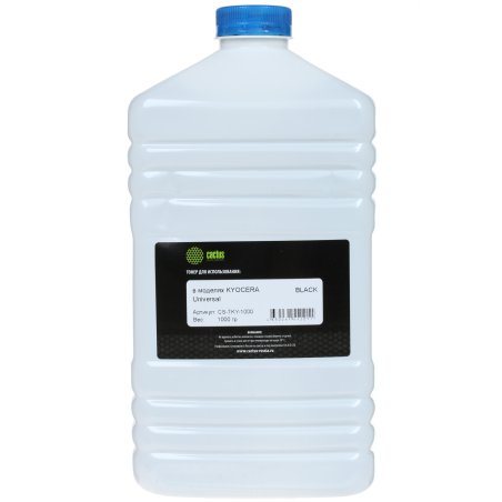 Тонер для копира Cactus CS-TKY-1000 черный (флакон 1000гр) Universal toner Kyocera