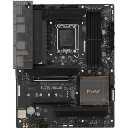 Материнская плата ASUS PROART X870E-CREATOR WIFI, AM5, AMD X870E, 4xDDR5, 4xSATA, 4xM.2, 2xPCIe 5.0 x16, 1xPCIe 4.0 x4, 2xUSB-C 40Gbps, 1xUSB-C 20Gbps, 7xUSB-A 10Gbps, 1xUSB-A 2.0, 1xDP (v1.4), 1xHDMI (v2.1), 1x10Gb LAN, 1x2.5Gb LAN, Wi-Fi 7, Bluetooth 5.