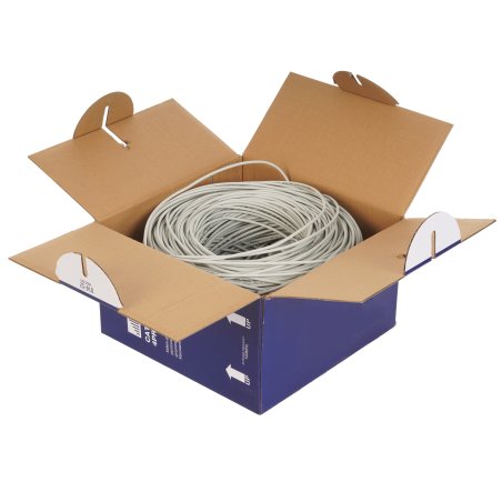 Кабель NEOMAX NM11011 U/UTP cat.5e 4 пары (305 м) 0.48 мм (24 AWG) Медь LSZH, серый
