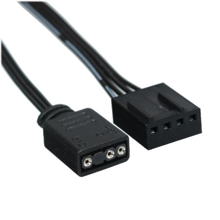 Вентилятор для корпуса DEEPCOOL FL12 черный, 120 мм, 2150 об/мин, 32 дБ, 4 pin