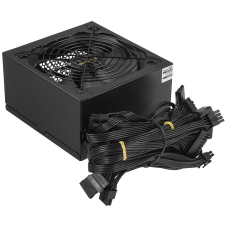 Блок питания серверный 1000W ExeGate ServerPRO-1000RADS (ATX, for 3U+ cases, APFC, КПД 82% (80 PLUS), 14cm fan, 24pin, 2(4+4)pin, PCIe, 5xSATA, 4xIDE, Cable Management, black)
