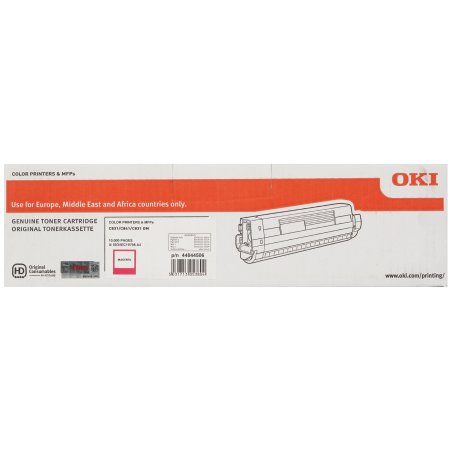 Картридж лазерный Oki C831/841 пурпурный 10K