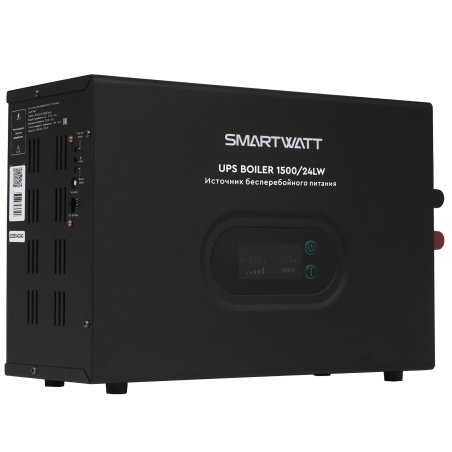 Источник бесперебойного питания Smartwatt Boiler 2000/24LW 1200Вт 2000ВА черный