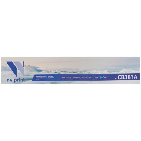 Картридж лазерный HP CB381A голубой Color LJ CP6015/CM6030mfp/CM6040mfp (21000стр.)