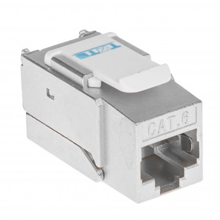 Модуль LANMASTER TWT-OK45STP/6-WH информ. KeystoneRJ45 Cat.6 UTP белый (упак.:1шт)
