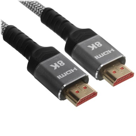 Кабель HDMI 19M/M,ver. 2.1 8KX60Hz (Econom) оплетка 3m iOpen ACG859A-3.0