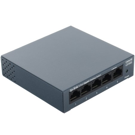 Коммутатор TP-Link 5 ports Giga Unmanagement switch, 5 10/100/1000Mbps RJ-45 ports