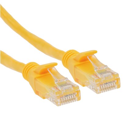 Патч-корд ExeGate UTP-RJ45-RJ45-5e-5M-YL, UTP, cat.5e, 5м, желтый