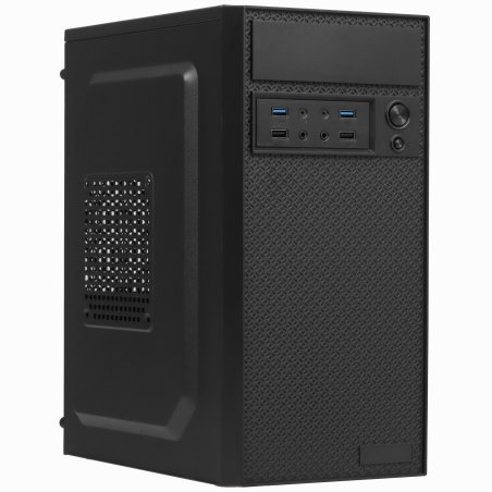 Компьютерный корпус Minitower ExeGate EX291271RUS BAA-109U2 (mATX, без БП, 2*USB+2*USB 3.0, аудио, черный)