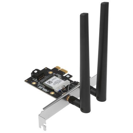 Сетевой адаптер Wi-Fi + Bluetooth Asus PCE-BE6500 BE6500 PCI Express 2ант.