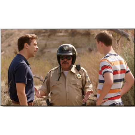 Экран Cinema S'OK Pro16:9 100' настенно-потолочный, на раме, 221x125см, рама черная 1см, полотно серый HCG