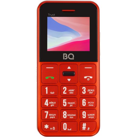 Мобильный телефон BQ 1866 Trust красный MTK6261