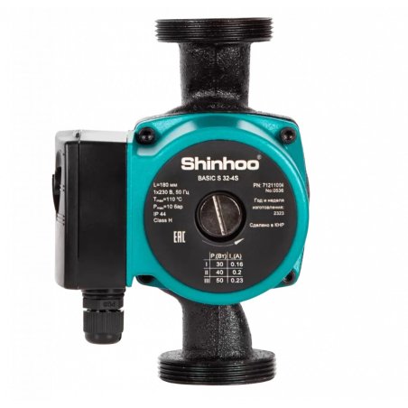 Насос циркуляционный Shinhoo BASIC S 32-4S 180