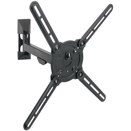 Кронштейн для телевизора Kromax ATLANTIS-10 серый 22"-65" макс.40кг настенный поворот и наклон