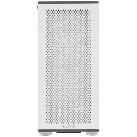 Компьютерный корпус PCCooler ME200 MESH WH, Mesh Full Tower, белый, TG, SPCC, 3x120мм ARGb E-ATX, ATX, mATX, mITX 180/380/220мм 4x2.5", 2x3.5", 7+3xPCI 1xUSB-A 3.0, 2xUSB-A 2.0 432x225x495мм