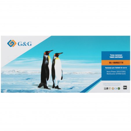 Картридж лазерный G&G GG-106R02778 черный (3000стр.) для Xerox Phaser 3052/3260/WC 3215/3225