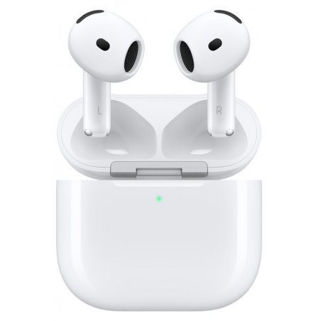 Наушники TWS Apple AirPods 4 ANC белый, вкладыши, Bluetooth, активное шумоподавление, беспроводная зарядка, до 4 ч
